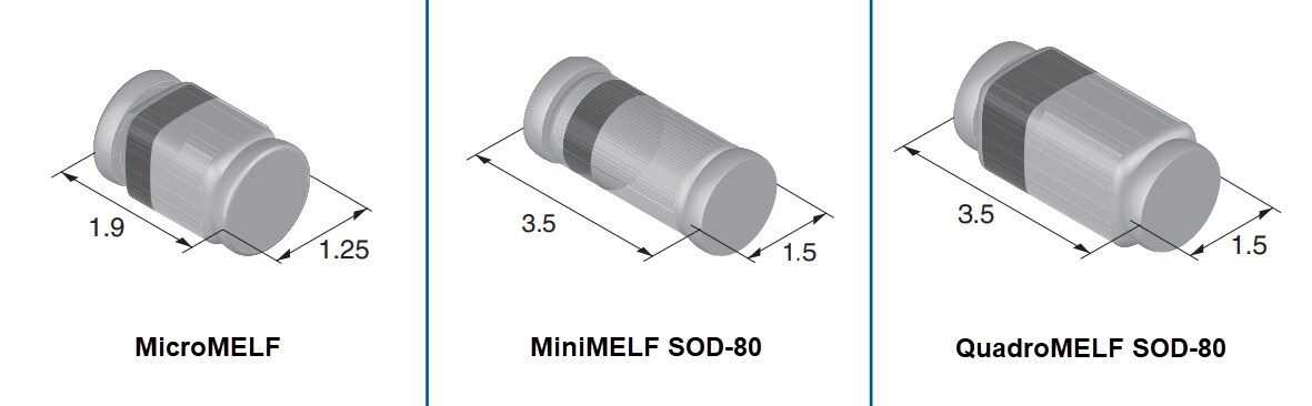 Vishay Semiconductors QuadroMELF-Dioden